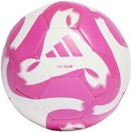 Futbalový adidas Tiro Club bielo-ružový HZ6913 5