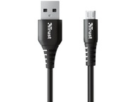 USB - Micro USB kábel TRUST Ndura 1m čierny