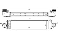 INTERCOOLER VOLVO C30 S80 II V40 V70 III 2.0-ELECT