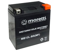 AGM (Gélová) batéria 12Ah MB12L-BS 12V MORETTI