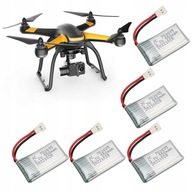 550 mAh 3,7 V batéria pre Hubsan X4 H107 H107L H107D MJXRC F47 DFD F180