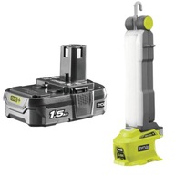 18V žiarovka na batériu Ryobi ONE+ + batéria 18V 1,5Ah Ryobi ONE+