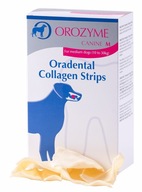 OROZYME Collagen Strips M 141g žuvacie na zuby