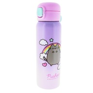 Pusheen termoska, fľaša na vodu 450ml so slamkou