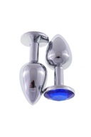 Diamond Plug Blue Crystal Stopper