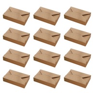 Kraft Paper Box Balenie box Simple Paper 12pcs