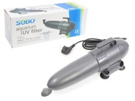 7W SOBO UV-C lampa so zabudovaným čerpadlom 550l/h akváriový filter