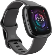 Grafitové inteligentné hodinky FITBIT Sense 2