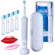 Elektrická zubná kefka Oral-B Vitality 100 biela + sada