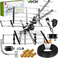 SMEROVÁ ANTÉNA DVB-T2 COMBO 4K 2TV VAYOX SET