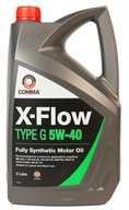 Motorový olej Comma X-Flow Typ G 5W40, 5 l