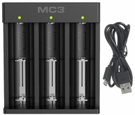 XTAR MC3 10440/26650 Li-ION micro-USB nabíjačka