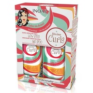 Inoar DUO Divine Curls šampón 250 ml + kondicionér 250 ml