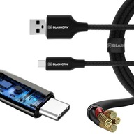 NABÍJAČKA DLHÝM KÁBLOM PRE SAMSUNG USB C 1,8M RÝCHLA