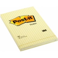 Blok 3M POST-IT 662 102x152mm žltá 100k mriežka