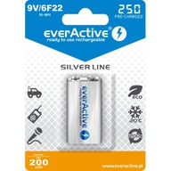 Batéria EVERACTIVE Silver Line 6F22 9V 250mAh