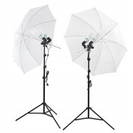 Sada 2 lámp OXY 4x125W dáždnik 110cm SOFTLIGHT