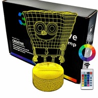 SpongeBob 3D LED LAMP nočná lampa