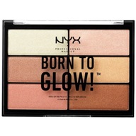 NYX PROFESIONÁLNY MAKEUP - BORN TO GLOW HIGHLIGHTER PALETTE