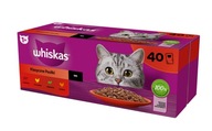 WHISKAS Klasické jedlá v omáčke pre mačky 40x85g