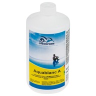 AQUABLANC A 1L TEKUTÉ bazénovej chémie BEZ CHLÓRU