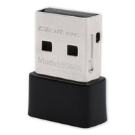 Qoltec Wi-Fi USB adaptér ultrarýchly, bezdrôtový mini | AC štandard | 65