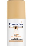 PHARMACERIS F FLUID korekčný SPF 50+ 02 Pies