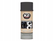 K2 COLOR FLEX RUBBER SPRAY MATTE BLACK 400ML