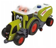 Traktor Claas Mini s lisom na kruhové balíky, svetlo, zvuk