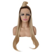 ČIPKOVÁ PREDNÁ Blond parochňa 40/55/80cm + čiapka ZDARMA