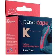 Pasotape Béžová kineziologická páska 5m x 5cm - 1 kus