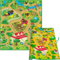 Smily Play Foam Farm Mat Hracia podložka 120x100cm 84513 koberec