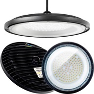 HERMETIC LED UFO priemyselné závesné svietidlo IP65 HighBay 100W 15000lm