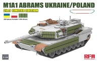 M1A1 Abrams Ukrajina/Poľsko 2v1 Limitovaná edícia 1:35 Žitné pole Model 5106