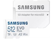 Pamäťová karta micro SD SAMSUNG EVO Plus 512 GB V30