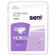 Super Seni Plus plienky na suchý zips pre dospelých XL