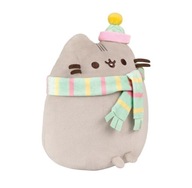 Plyšový maskot PUSHEEN V ČIAPKE A ŠATKE, mačiatko, 24 cm