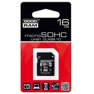 GOODRAM MICROSDHC 16GB TRIEDA 10 UHS-I