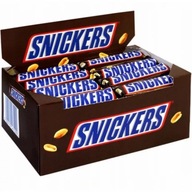 SNICKERS tabuľková karamelová čokoláda 50g x 40 kusov