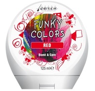 Carin Funky Colors RED kondicionér na farbenie vlasov 125 ml