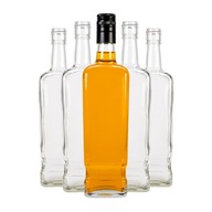 5x 700ml WALKER FĽAŠA na WHISKY LIKÉRY