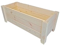 Kvetináč drevený záhradný box 85x35