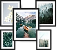 LAKE FOREST GREEN 5 obrazov plagátov, rámy ikea #7
