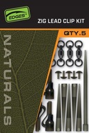 Fox EDGES Naturals Zig Lead Clip Kit pre Zig Rig