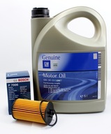 GM OIL 5W30 5L + FILTER ASTRA JK Zafira B Insignia