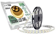 PÁSOVÝ pás 300 LED 5050 SMD 5m TEPLÁ BIELA ​​IP20