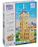 BRICK TRICK Stavať z tehál BIG BEN TOWER 210ks Real Bricks 6+