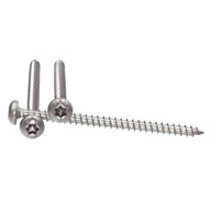 Lentikulárne skrutky do dreva 5x80 Torx A2 ​​​​5 KS