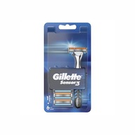 Gillette senzor 3 holiaci strojček + 6 čepieľok