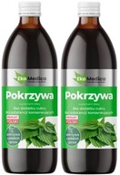 2 x EkaMedica Žihľava 0,5L Problematická pleť Očista tela